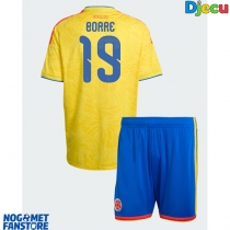 Kolumbija Rafael Santos Borre #19 Domaci Dres za djecu SP 2026 Kratak Rukav (+ Kratke hlače)
